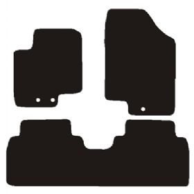 Velour måtter Kia Venga 2009-