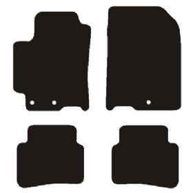 Velour måtter Kia Rio type YB 02/2017-