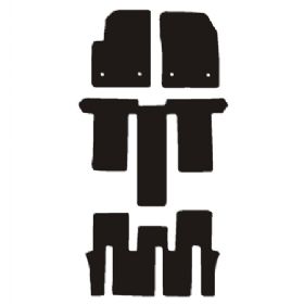 Velour måtter Maxus MIFA 9 2023- 1.+2. rk bagmåtter