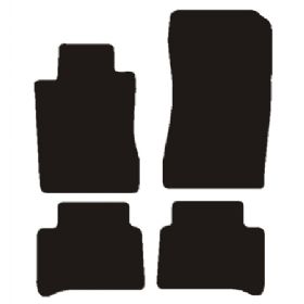 Velour måtter Mercedes CLS500 w219 2004-2011