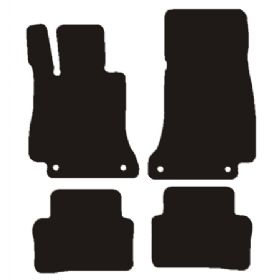 Velour måtter Mercedes E-klasse W213 S213 2017-