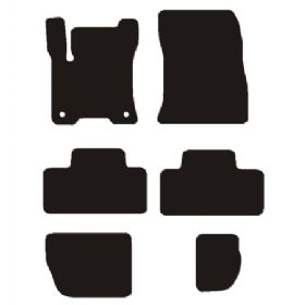 Velourmåtter Mercedes EQB (X243) 2021-