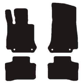 Velour måtter Mercedes-Benz EQC N293 SUV 2019-