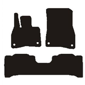 Velour Måtter Mercedes EQE SUV (X294) 2023-