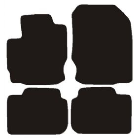 Velour måtter Mitsubishi Colt 2009-