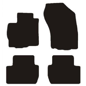 Velour måtter Mitsubishi Outlander 5P 04/2007-2012