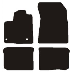 Velour Måtter Mitsubishi Outlander IV PHEV 2025-