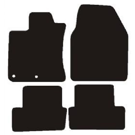 Velour måtter Nissan Qashqai 2007-2014