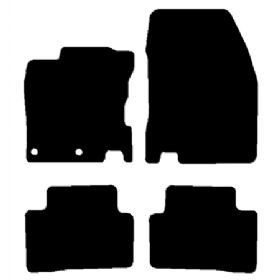 Velour måtter Nissan Qashqai II J11 2014-2022