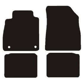 Velour måtter Nissan Micra 2017-