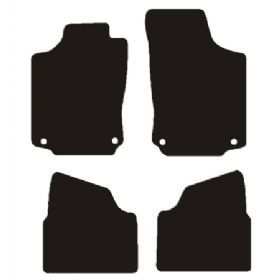 Velour måtter Opel Corsa C 2000-2002