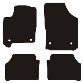 Velour måtter Opel Meriva A 2004-2010