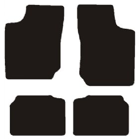 Velour måtter Opel Corsa B 1993-2000