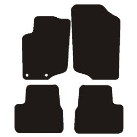 Velour måtter Peugeot 207 2006-2012