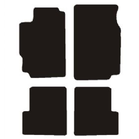 Velour måtter Peugeot 406 1995-2004