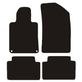 Velour måtter Peugeot 508 2011-2018