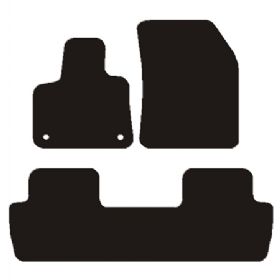 Velour måtter Peugeot 5008 06/2017-