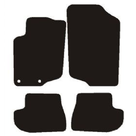 Velour måtter Peugeot 207 CC 2006-2012