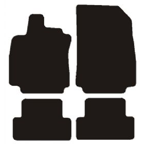 Velour måtter Renault Clio II 2002-2009