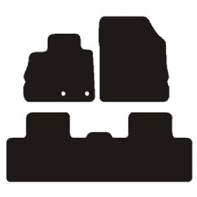 Velour måtter Renault Grand Scenic 2017-