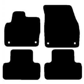 Velour måtter Range Rover Evoque 2012-