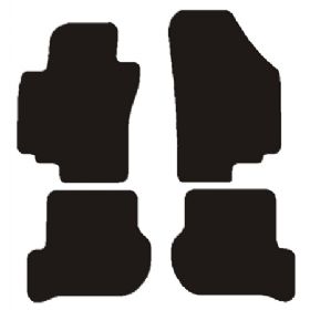 Velour måtter Seat Altea Type 5P fra 2004-2009