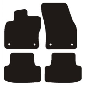 Velour måtter Seat Ateca 2016-