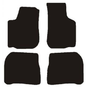 Velour måtter Skoda Octavia i 1997-2004