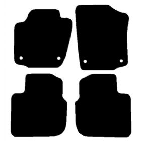 Velour måtter Skoda Rapid 2013-