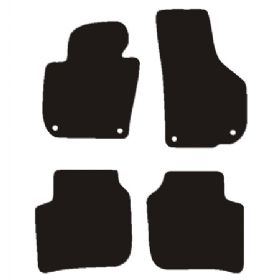 Velour måtter Skoda Superb II 2008-2014