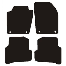 Velour måtter Skoda Fabia III 2015-2021