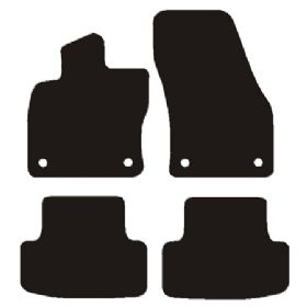 Velour måtter Skoda Karoq 2018-