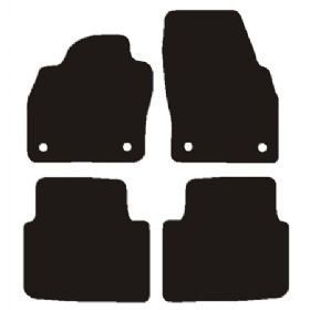 Velour måtter Skoda Scala 06/2019-