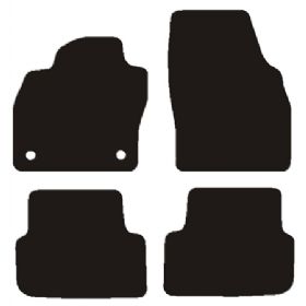 Velour måtter Skoda Fabia MK4 2021-