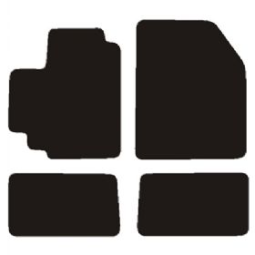 Velour måtter Suzuki Alto 2009-