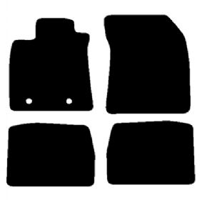 Velour måtter Toyota Avensis 11.2011-