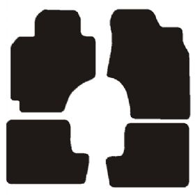Velour måtter Toyota RAV4 2000-2003
