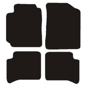 Velour måtter Toyota Yaris 5drs type XP10 1999-2005