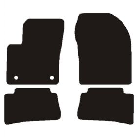 Velour Måtter Toyota C-HR Hybrid 2016-