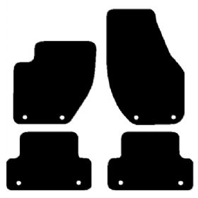 Velour måtter Volvo V40 2013-2019