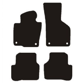 Velour måtter VW Passat 2005-2008