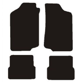 Velour måtter VW Golf II 1985 - 1992