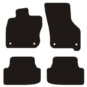 Velour Måtter VW Golf 8 automatgear 2020-