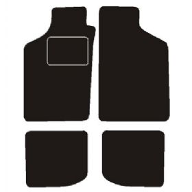 Velourmåtter Volkswagen Polo 1990-1994