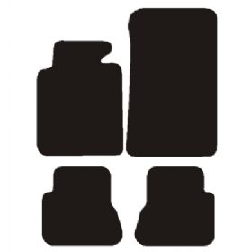 Måtter BMW 3-serie E46 cabriolet. 2000-2007