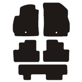 Måtter Chevrolet Orlando 2011-, 7 pers.