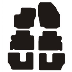 Måtter Ford Galaxy 2010-, 7 pers.