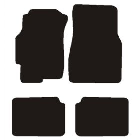 Måtter Honda Civic 1,5 4d Sedan 1996-