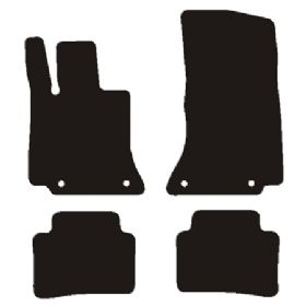 Måtter Mercedes C-Class W206 2021- 4 pers.