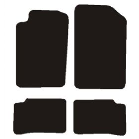 Måtter Peugeot 206 1998-2007